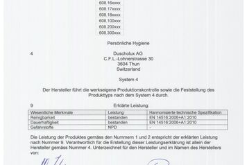 Leistungsbeschreibung_Duscholux_14516-DOP2013-1-001_laut_BauPVO_Nr._305_2011 Leistungsbeschreibung_Duscholux_14516-DOP2013-1-001_laut_BauPVO_Nr._305_2011