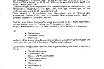Leistungsbeschreibung_Hansgrohe_laut_BauPVO_Nr._305_2011 Leistungsbeschreibung_Hansgrohe_laut_BauPVO_Nr._305_2011